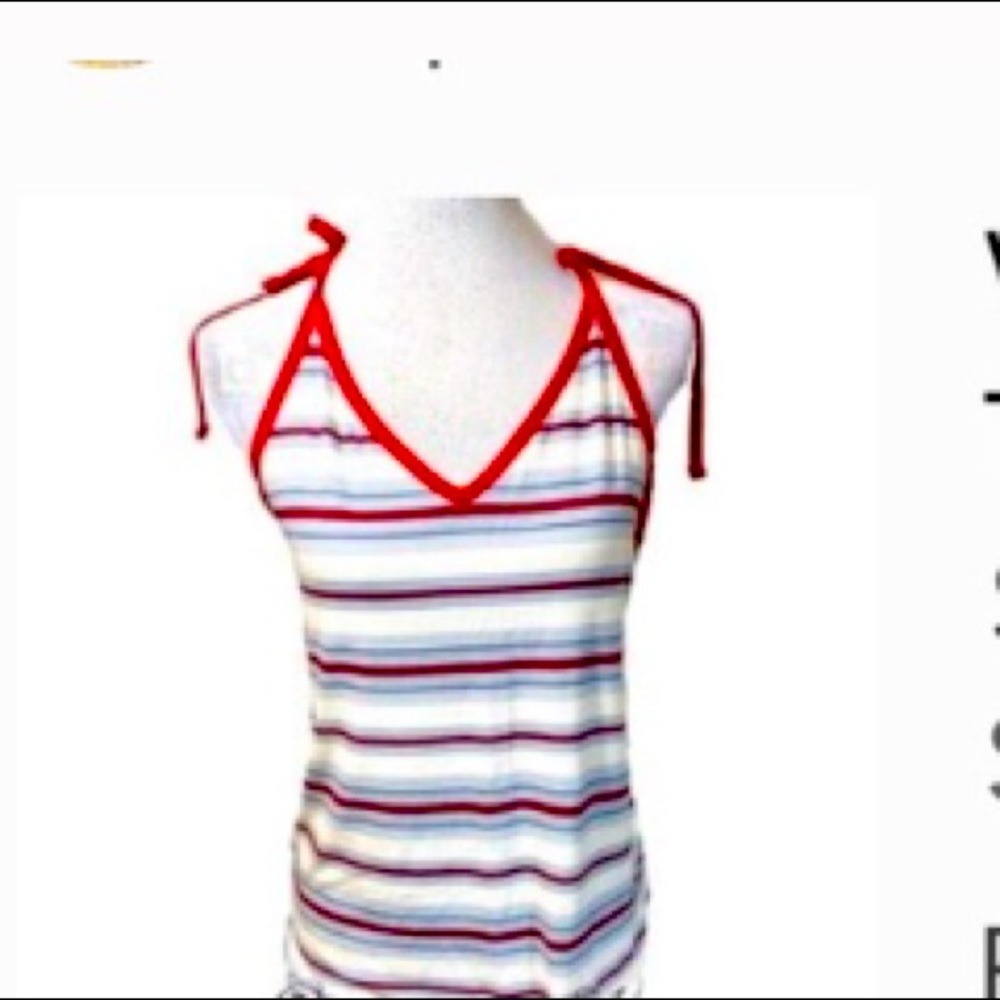 Tie at shoulder tank